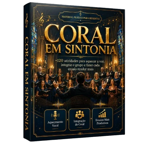 Coral em Sintonia — material principal